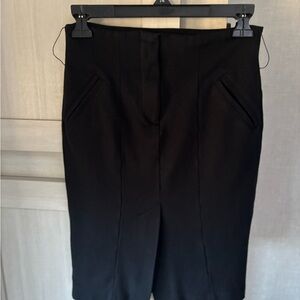 bebe Classic Black Pencil Skirt